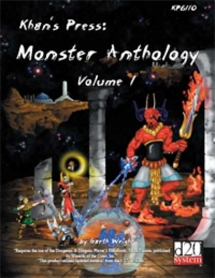 Role Playing Games - Khan's Press: Monster Anthology Volume 1