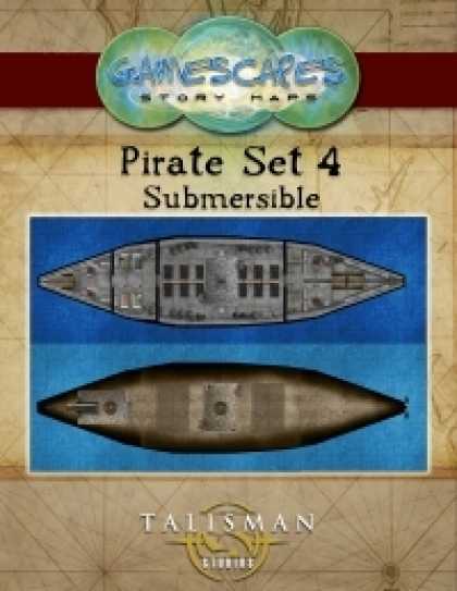 Role Playing Games - Gamescapes: Story Maps, Pirate Set 4