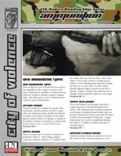 Role Playing Games - Bleeding Edge: Ammunition