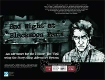 Role Playing Games - Bad Night at Blackmoon Farm (Hunter: The Vigil)