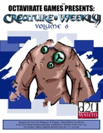 Role Playing Games - Creature Weekly Volume 6