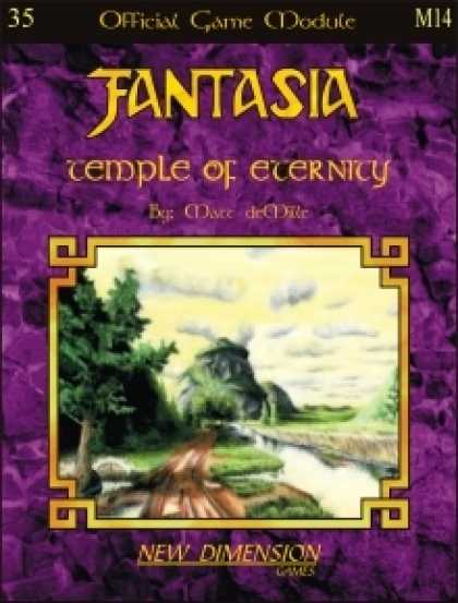 Role Playing Games - Fantasia: Temple Of Eternity--Module M14