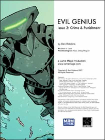 Role Playing Games - Evil Genius #2: Crime & Punishment