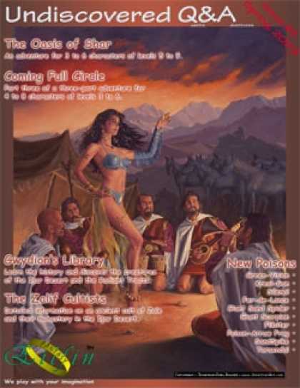 Role Playing Games - Undiscovered Quests & Adventures, Issue #3