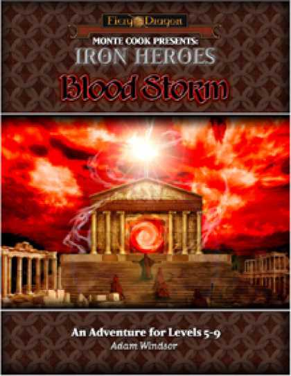 Role Playing Games - Iron Heroes: Blood Storm