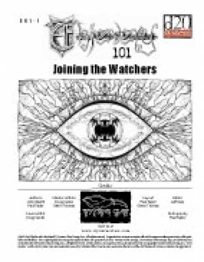 Role Playing Games - Thievery 101: Joining the Watchers