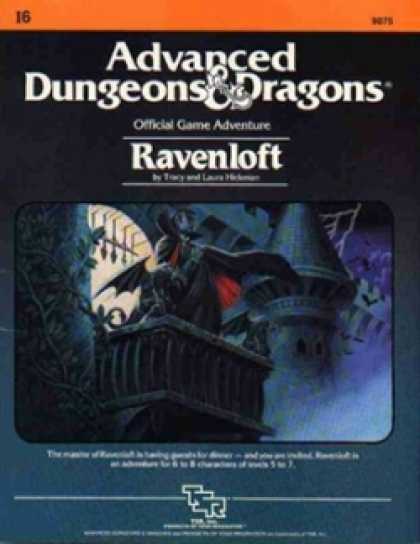 Role Playing Games - Ravenloft (1st Ed.)