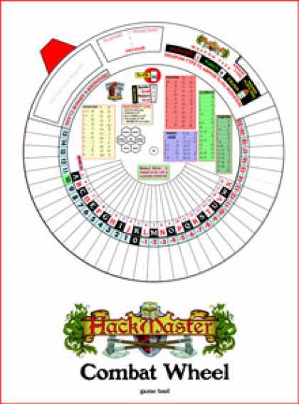 Role Playing Games - HackMaster Combat Wheel