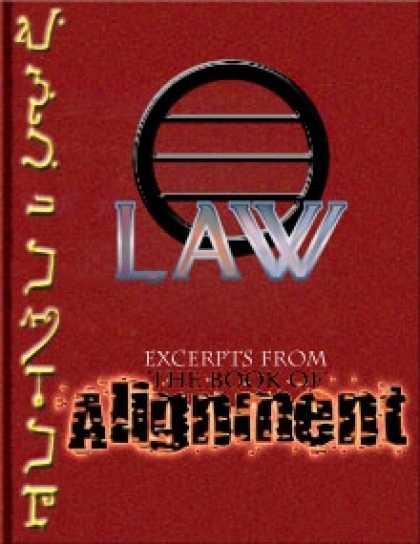 Role Playing Games - The Book of Alignment: Law