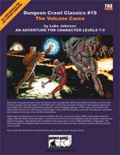 Role Playing Games - Dungeon Crawl Classics #19: The Volcano Caves