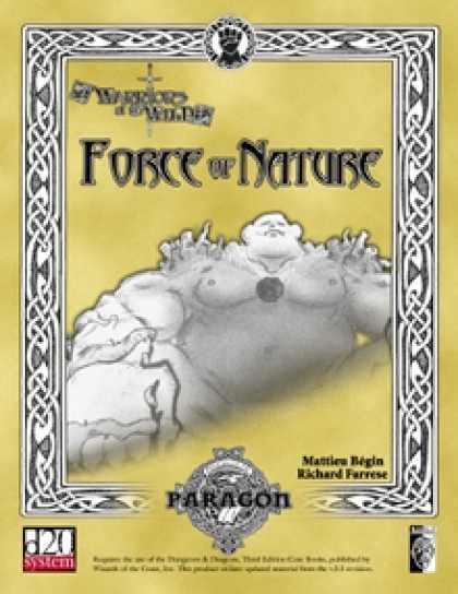 Role Playing Games - Force of Nature