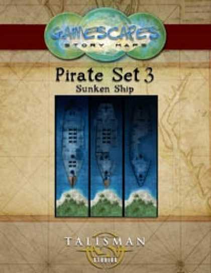Role Playing Games - Gamescapes: Story Maps, Pirate Set 3