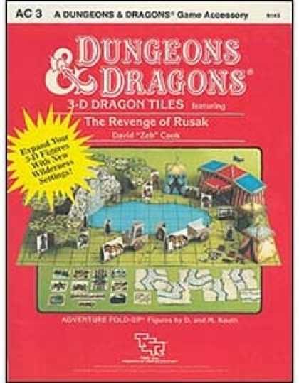 Role Playing Games - AC3 - 3-D Dragon Tiles