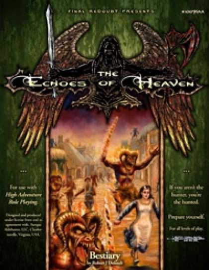 Role Playing Games - The Echoes of Heaven Bestiary/The Tainted Tears (HARP Version)