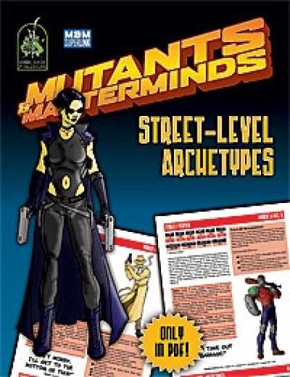 Role Playing Games - Mutants & Masterminds Street-Level Archetypes