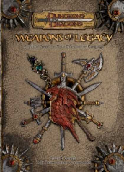 Role Playing Games - Weapons of Legacy
