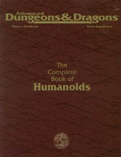 Role Playing Games - The Complete Book of Humanoids