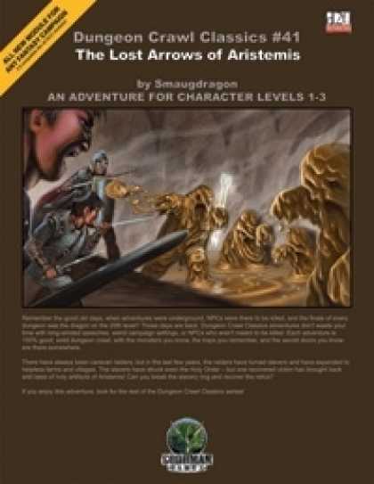 Role Playing Games - Dungeon Crawl Classics #41: The Lost Arrows of Aristemis