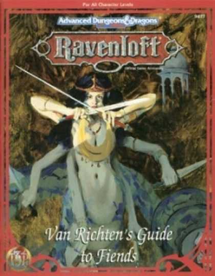 Role Playing Games - Van Richten's Guide to Fiends