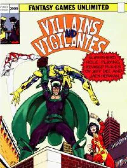 Role Playing Games - Villains and Vigilantes