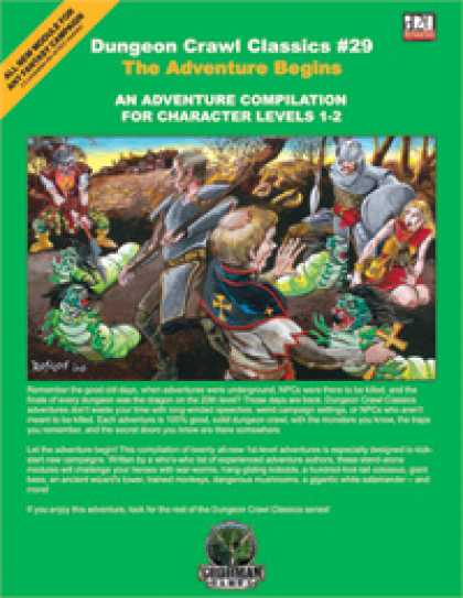 Role Playing Games - Dungeon Crawl Classics #29: The Adventure Begins