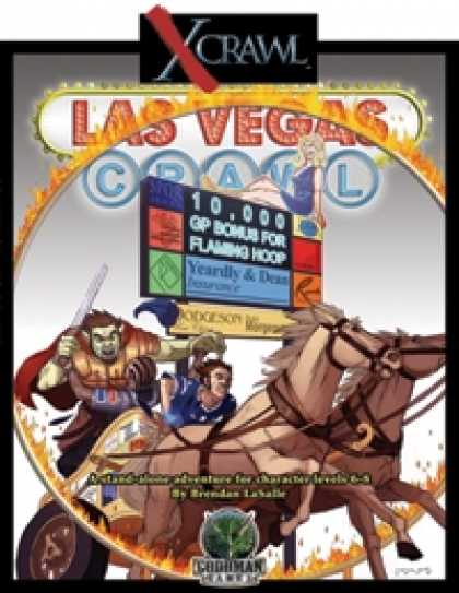 Role Playing Games - Xcrawl: Las Vegas Crawl (level 6-8 adventure)