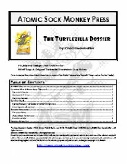 Role Playing Games - Truth & Justice: The Turtlezilla Dossier