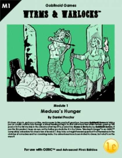 Role Playing Games - Wyrms & Warlocks: Medusa's Hunger