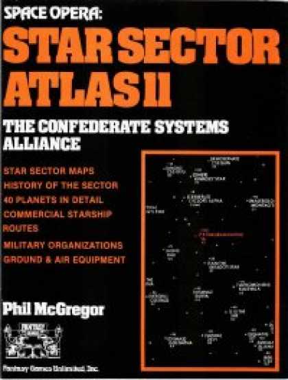 Role Playing Games - Space Opera: Star Sector Atlas 11: Confederate Systems Alliance