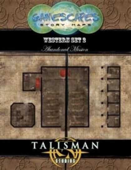Role Playing Games - Gamescapes: Story Maps, Western Set 2