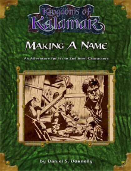 Role Playing Games - Making a Name