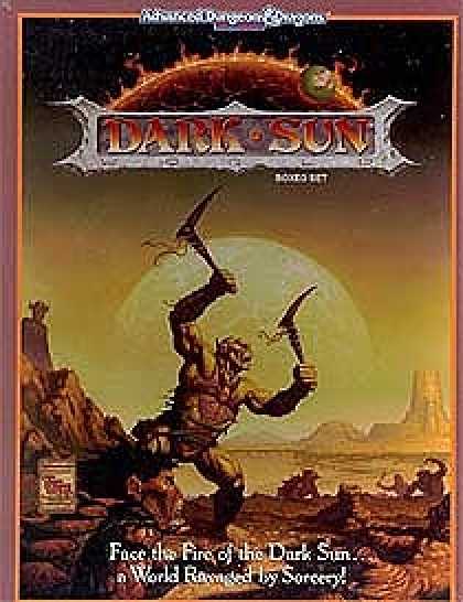 Role Playing Games - Dark Sun Campaign Setting