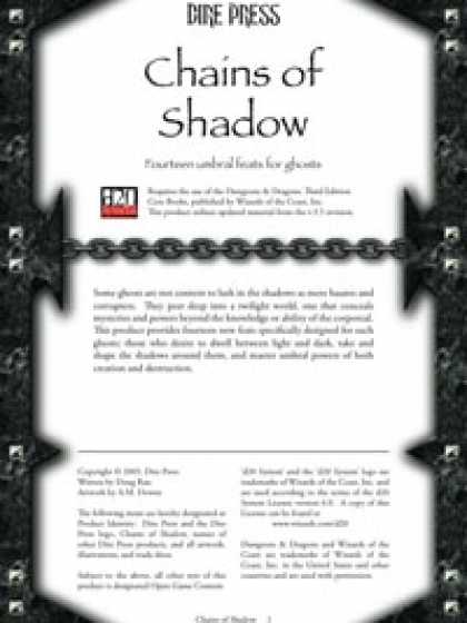 Role Playing Games - Chains of Shadow