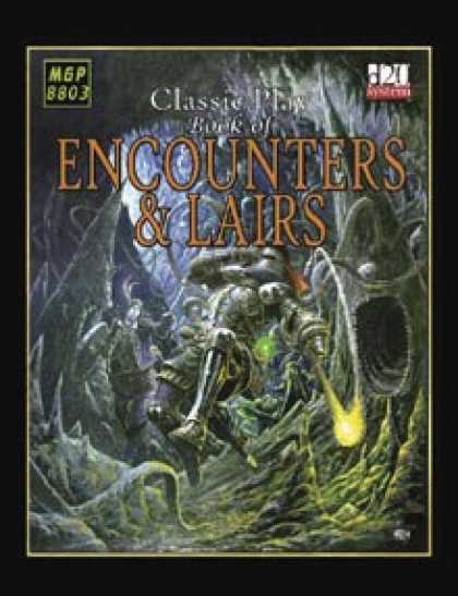 Role Playing Games - The Book of Encounters & Lairs