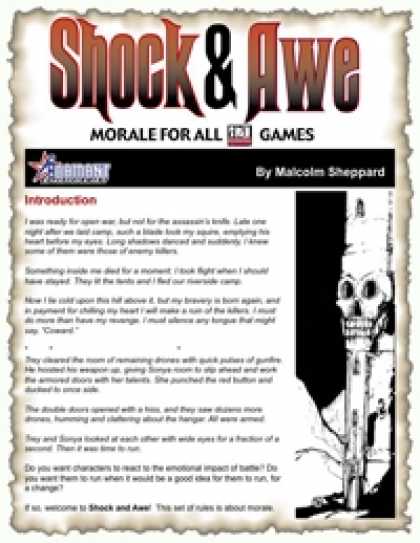 Role Playing Games - SHOCK & AWE: Morale for All D20 Games