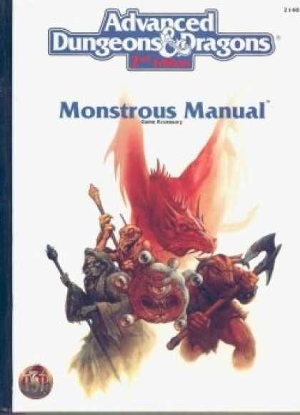 Role Playing Games - 2nd Ed. AD&D Monstrous Manual