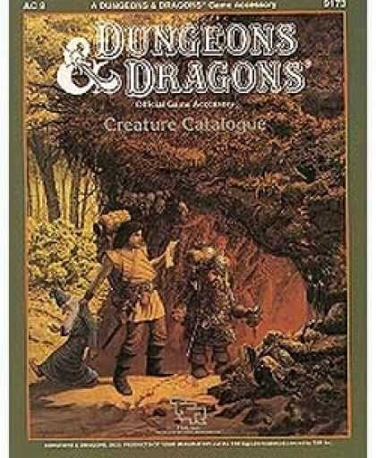 Role Playing Games - AC9 - D&D Creature Catalogue
