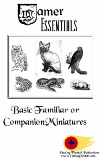 Role Playing Games - Gamer Essentials: Basic Familiar or Companion Miniatures