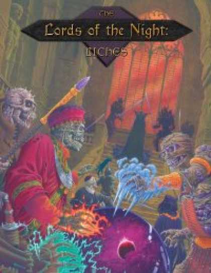 Role Playing Games - The Lords of the Night: Liches