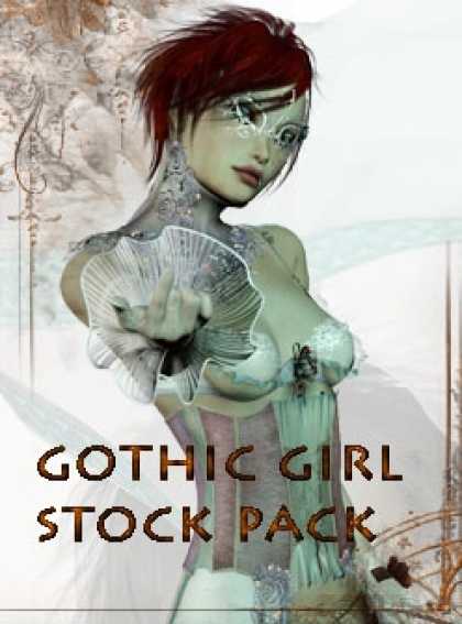 Role Playing Games - Goth Girl Stock Pack