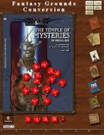 Role Playing Games - Monte Cook's Temple of Mysteries Conversion for Fantasy Grounds