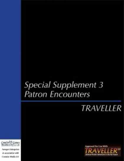 Role Playing Games - Traveller - Special Supplement 3: Patron Encounters