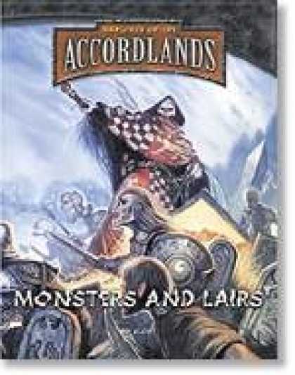 Role Playing Games - Warlords of the Accordlands: Monsters and Lairs