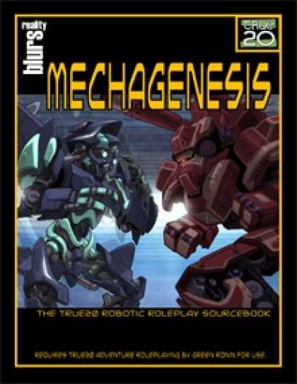 Role Playing Games - Mechagenesis: The True20 Robotic Roleplay Sourcebook