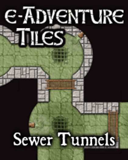Role Playing Games - e-Adventure Tiles: Sewer Tunnels