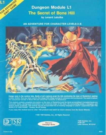 Role Playing Games - L1 - The Secret of Bone Hill