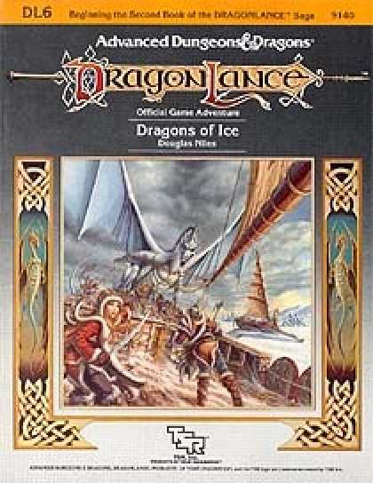 Role Playing Games - Dragons of Ice