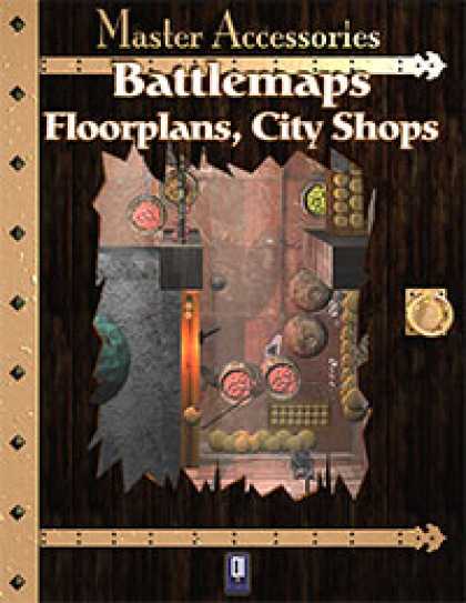 Role Playing Games - Battlemaps: Floorplans, City Shops