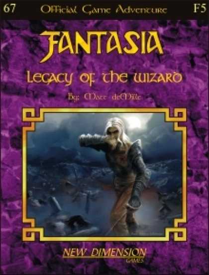 Role Playing Games - Fantasia: Legacy Of The Wizard--Adventure F5