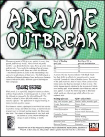 Role Playing Games - Arcane Outbreak
